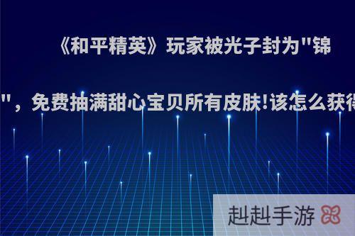 《和平精英》玩家被光子封为