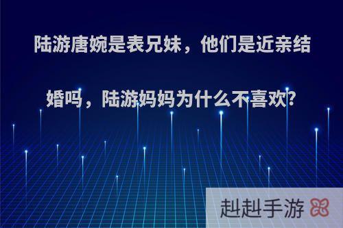 陆游唐婉是表兄妹，他们是近亲结婚吗，陆游妈妈为什么不喜欢?