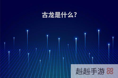 古龙是什么?