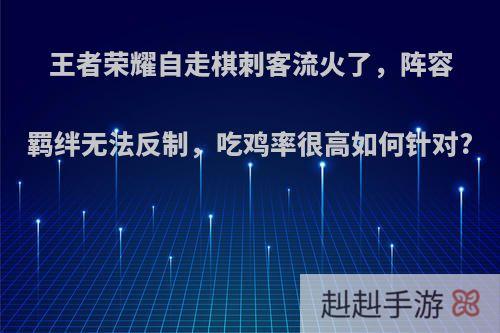 王者荣耀自走棋刺客流火了，阵容羁绊无法反制，吃鸡率很高如何针对?