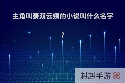 主角叫秦双云姨的小说叫什么名字?
