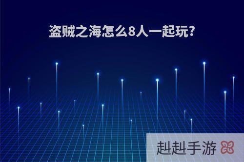 盗贼之海怎么8人一起玩?