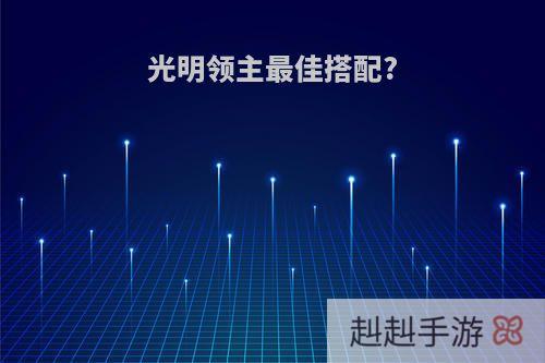 光明领主最佳搭配?