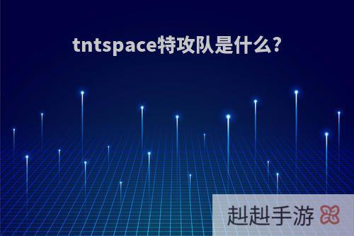tntspace特攻队是什么?