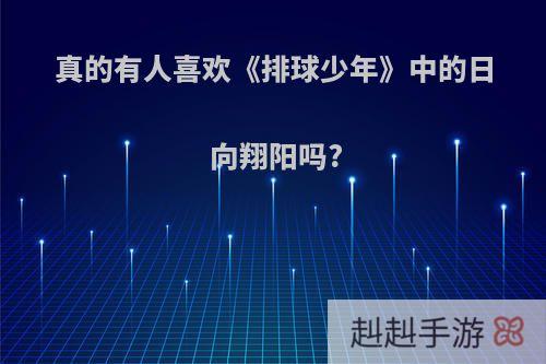 真的有人喜欢《排球少年》中的日向翔阳吗?