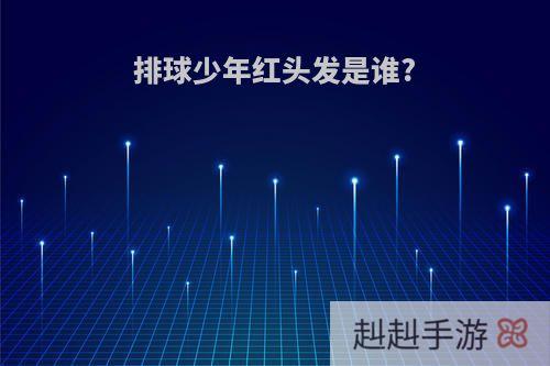 排球少年红头发是谁?