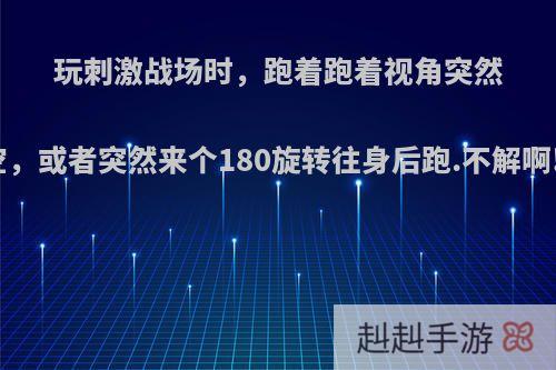 玩刺激战场时，跑着跑着视角突然指向天空，或者突然来个180旋转往身后跑.不解啊!怎么办?