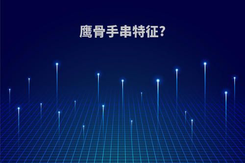 鹰骨手串特征?