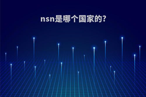 nsn是哪个国家的?