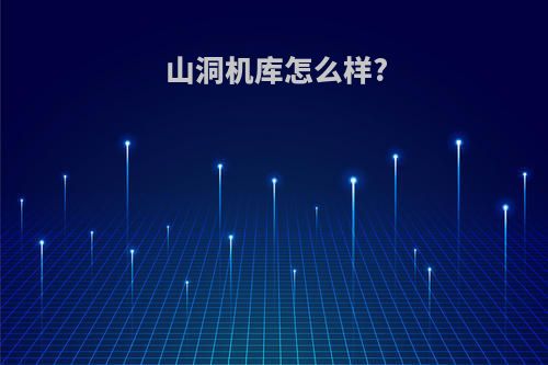 山洞机库怎么样?