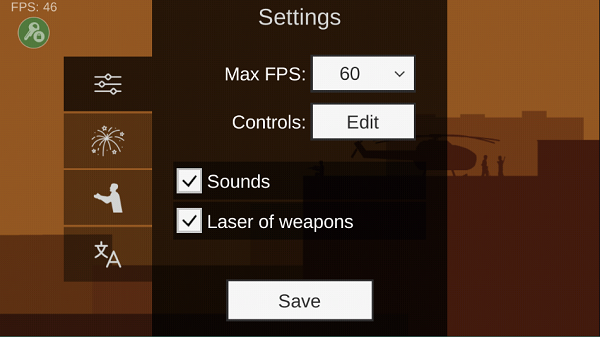 平面僵尸防御怎么切换其他语言？