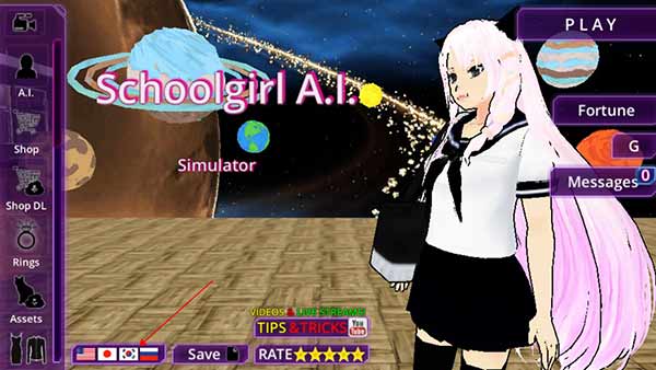 少女学园AI模拟器汉化版中文设置教程