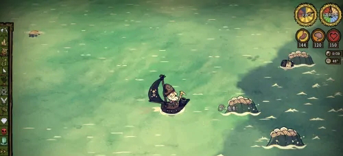 饥荒海滩金子从哪里获得？