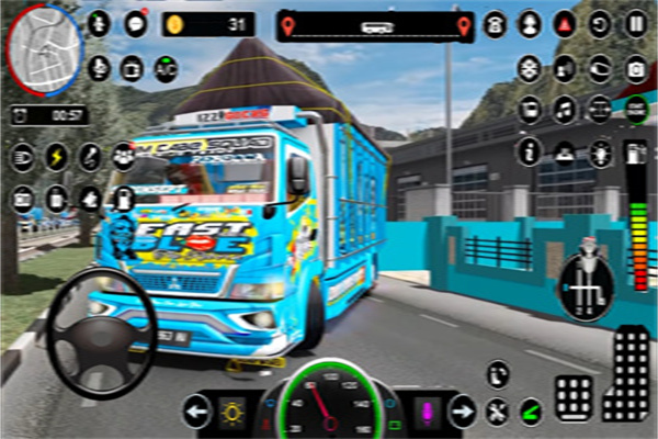 卡车奥伦东爪哇