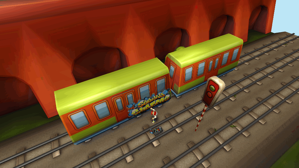 地铁跑酷困难版