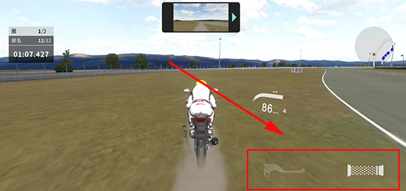 真实摩托2怎么翘头？