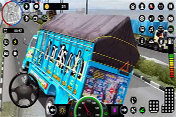 卡车奥伦东爪哇